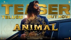 Animal movie ka poster 2023