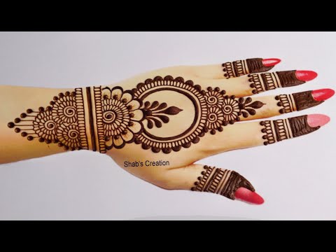 Mehndi Design सिंपल 2024 