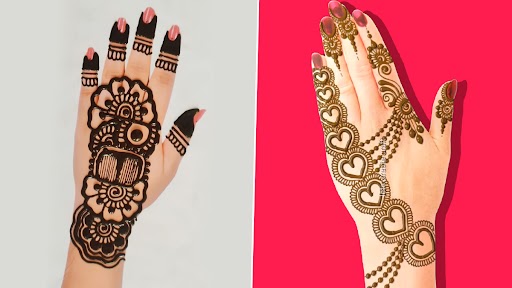 Ramzan Special Mehandi Design Moon: Happy Eid Mubarak:Heana Design idea?