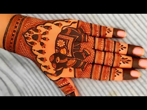 Ramzan Special Mehandi Design Moon: Happy Eid Mubarak:Heana Design idea?