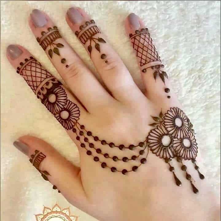 Ramzan Special Mehandi Design Moon: Happy Eid Mubarak:Heana Design idea?