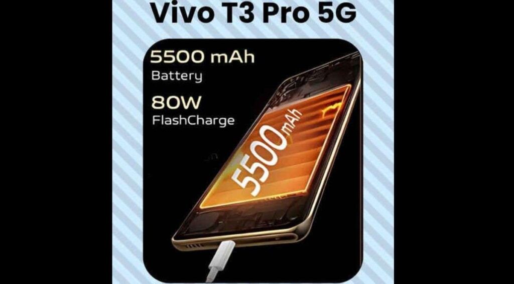 Vivo T3 Pro 5G Battery 