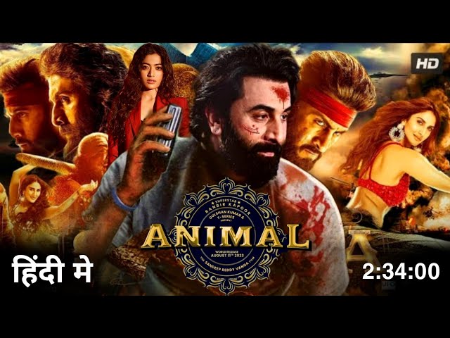 Animal movie ka poster