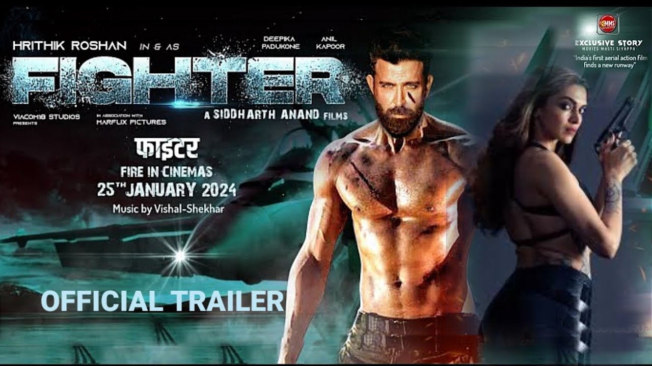 Fighter -tizer ! Hirithik,Roshan,Anil Kapoor! Dipika Padukone:2024,