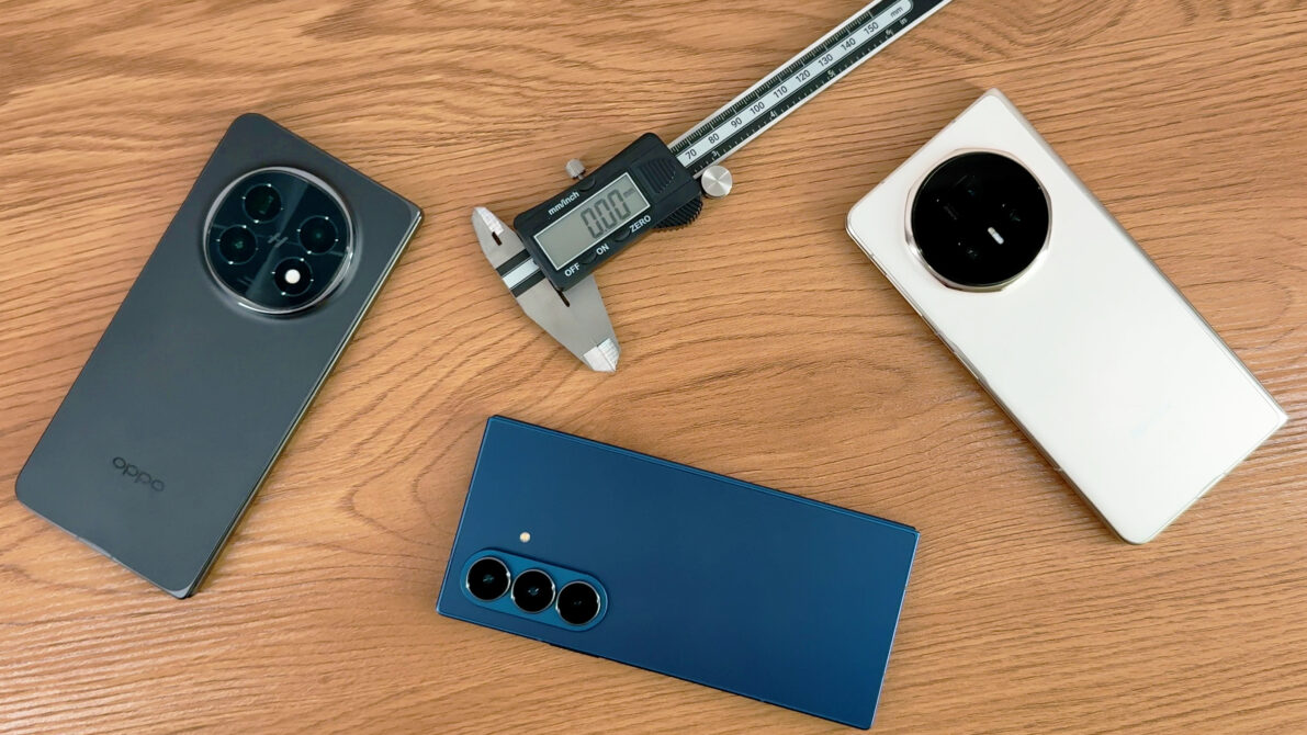 Which foldable is the thinnest? I measured the Samsung Galaxy Z Fold 7, Honor Magic V5, and Oppo Find N5 to find out