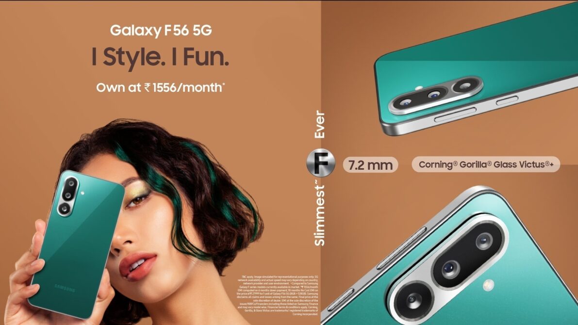 Samsung Galaxy F56 launched in India with a slim design- Know specs, features, and more