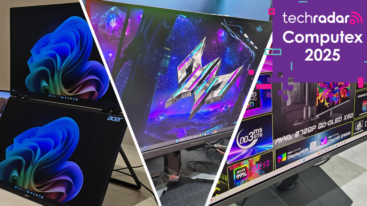 Best monitors of Computex 2025 - top ultra-wide, super-sized, and gaming screens on display