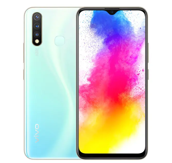 Vivo Z5i price Pakistan 2026 – 16MP triple camera, 5000mAh battery, 18W fast charging, 6.53-inch FHD+ display, Qualcomm Snapdragon 675, 8GB RAM, 128GB storage, rear fingerprint sensor, Android 9.0 Pie