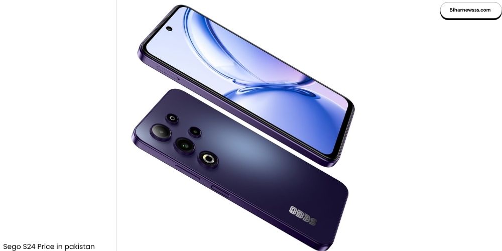 Sego S24 Price in Pakistan – 6.7 inch AMOLED display with waterdrop notch, full HD+ screen resolution, and 90Hz refresh rate feature on latest Sego S24 4G Android mobile