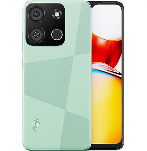 itel A05s budget smartphone with display and camera showing price in Pakistani Rupees