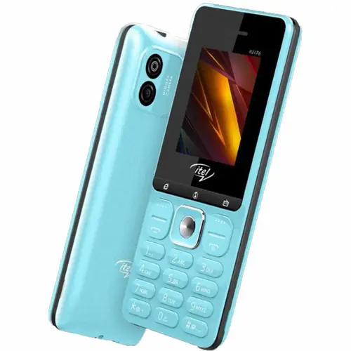 itel IT2176 feature phone with numeric keypad and torch light showing price in Pakistani Rupees