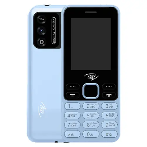 itel IT5200 feature phone with numeric keypad and torch light showing price in Pakistani Rupees