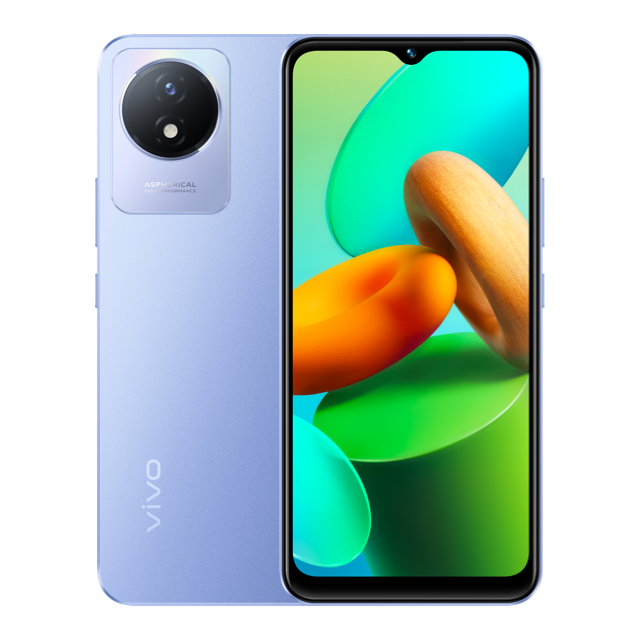 Vivo Y02t price in Pakistan 2026 – 6.51-inch HD+ display, 8MP rear camera, 5MP selfie camera, 5000mAh battery with 10W fast charging, MediaTek Helio P35, 4GB RAM, 64GB/128GB storage, Android 13 Funtouch OS 13. PTA-approved budget smartphone under 25,000 PKR