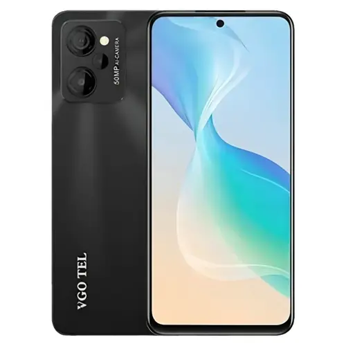 VGO TEL New 24 price in Pakistan - buy latest VGO TEL New 24 with 6.58" HD+ IPS LCD display, 50MP rear camera, 13MP front camera, 4GB RAM, 128GB storage, 5000mAh battery and MediaTek Helio G35 processor